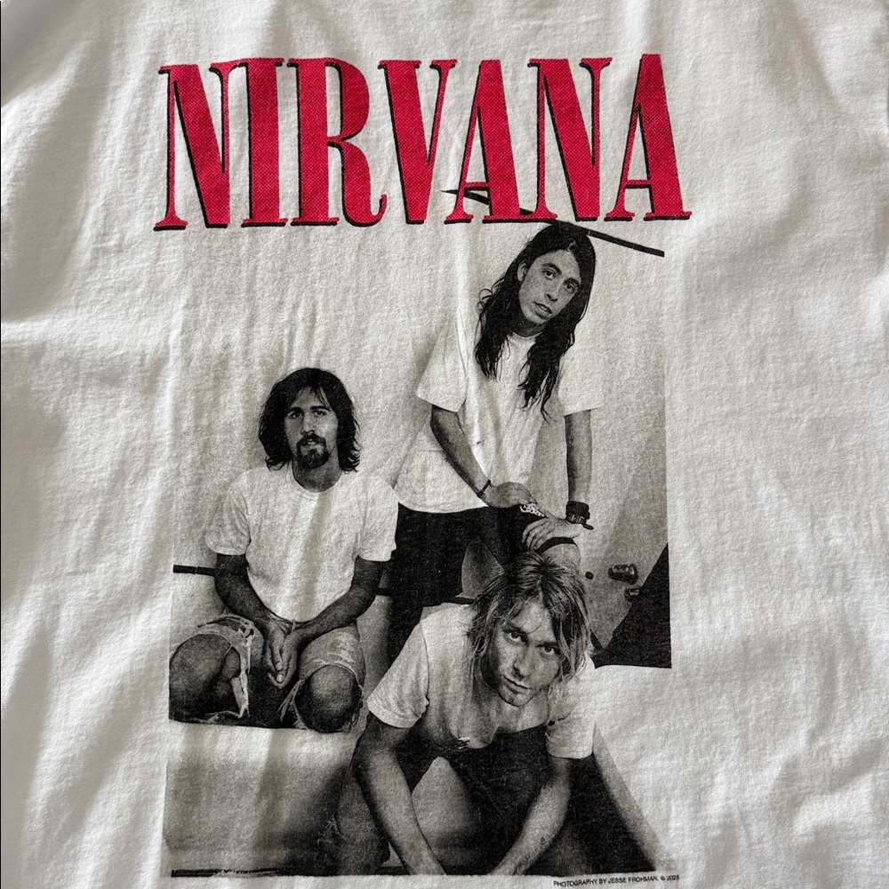 Nirvana Band T-Shirt New With Tags
